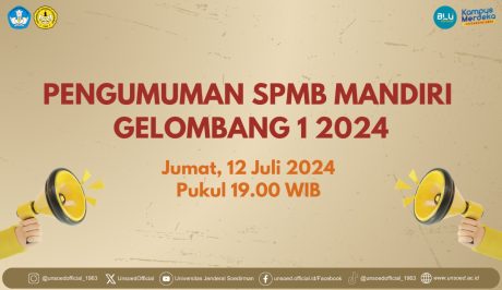 Pengumuman – SPMB | Universitas Jenderal Soedirman