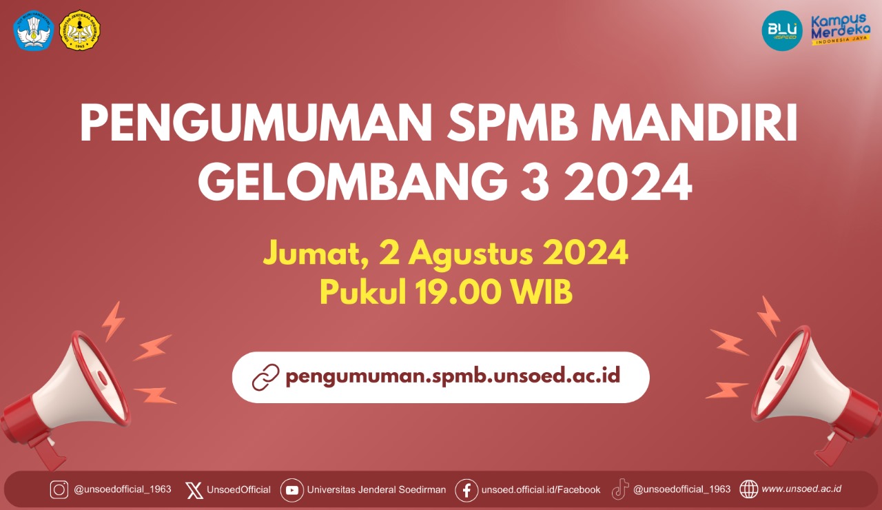 SPMB | Universitas Jenderal Soedirman